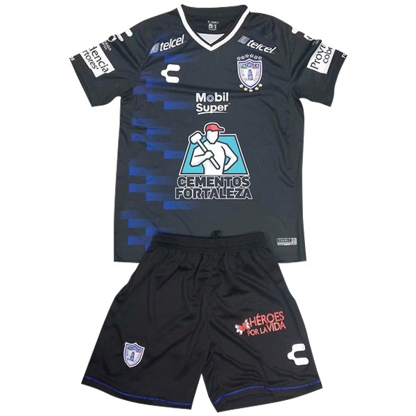 Camiseta Pachuca 2ª Niños 2018/19 Negro